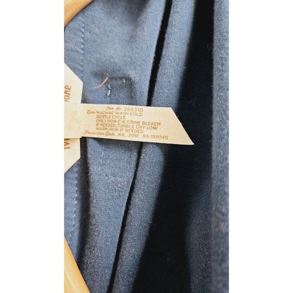 Matilda Jane Wrap Dress Womens SmallTeal Green Ruffle Long Sleeve - Picture 5 of 5